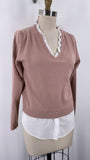 Vila Milano Pink Sweater, M