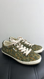 Taos Green Print Shoes, 6