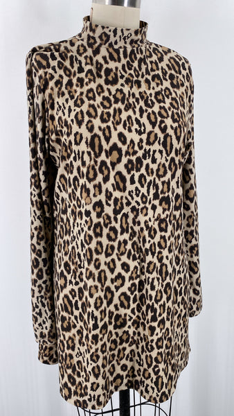 Mudd Animal Print Dress, XL