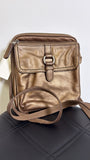 Fossil Leather Crossbody Bag, 9"x8"