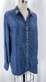 Chico's Chambray Top, XL