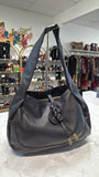 Black Shoulder Bag 13.5”x8”