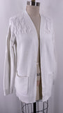 Lucky Brand White Cardigan, S