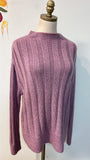 Lou & Grey Purple Sweater, M