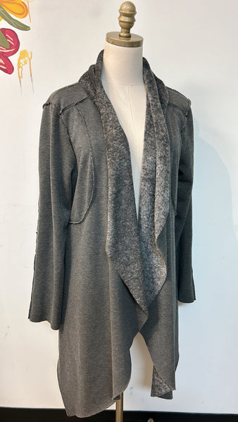 Anama Gray Cardigan, L