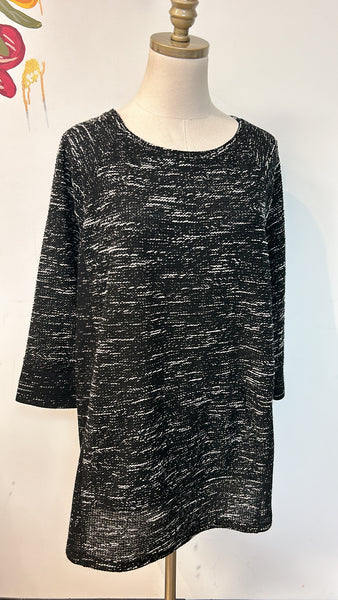 Liz Claiborne Black Top, 0X (XL)