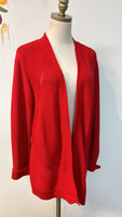 Liz Claiborne Red Cardigan, XL