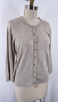 Grace Elements Tan Cardigan, L