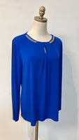 Liz Claiborne Blue Top, L