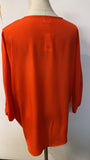 Chico's Orange Top, M