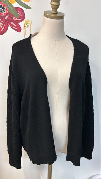 Lane Bryant Black Cardigan, 22/24