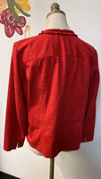 Coldwater Creek Red Jacket, M Petite