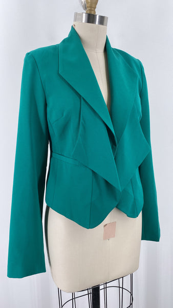 INC Green Blazer Jacket, S