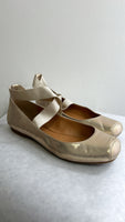 Jessica Simpson Mandalaye Champagne Ballet Flats, 8.5