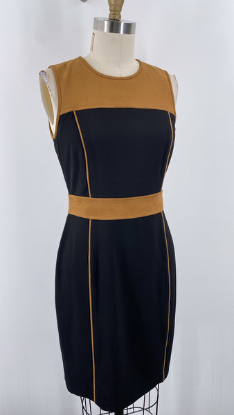 Calvin Klein Black/Brown Dress, 6