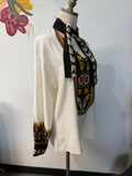 Etro 100% Silk Top, 44 (8) retail $1000+