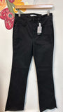 New Nine West Black Boot Cut Jeans, 8