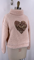 Venus Pink Heart Top, M