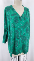 Liz Claiborne Green Top, OX (XL)