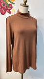 Tahari Brown Top, XL