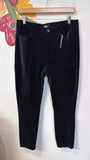 Paige Black Hoxton 26" Inseam Velveteen Jeans, 31 (12)
