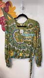 Tiny Anthropologie Green Top, S