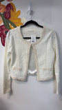 O2 Collection Ivory Sweater, M