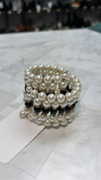 Vendome Black/Pearl Bracelet