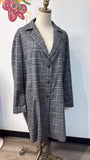 Evy's Tree Gray Plaid Jacket, 1X