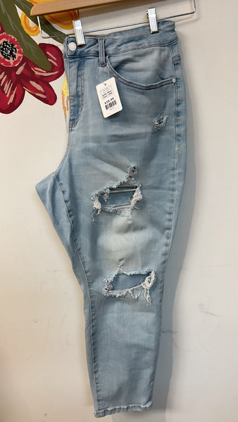 Judy Blue Boyfriend Jeans, 18W