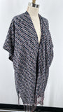 Wrap Navy Cardigan, One Size