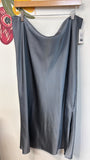 Old Navy Gray Silky Skirt, XXL