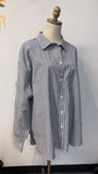 J. Crew Stripe Etienne Oversized Top, XXL