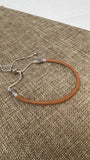 Pandora Silver/Brown Bracelet