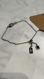 Coach Silver Adjustable Bracelet