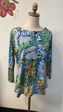 J. McLaughlin Print Top, L