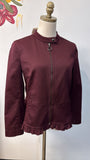 Ann Taylor Burgundy Jacket, 8