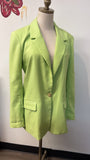Steve Madden Green Blazer Jacket, S