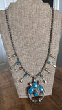 Silver Necklace, 24"
