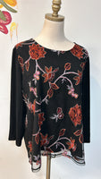 Liz Claiborne Black Top, XL