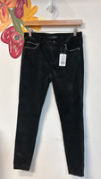 White House Black Market The Skinny Black Velvet Jeans, 2