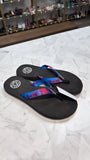 Free Waters Black Flip Flops, 8