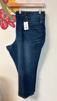 Vintage X America Boho Crop Jeans, 26W