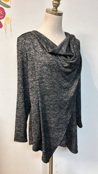 Westbound Black/Gray Top, S