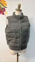 Charter Club Gray 100% Cashmere Vest, M Petite