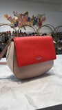 Kate Spade Red/Tan Crossbody Bag, 9"x8"