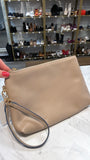 Madison West Tan Wristlet, 10"x7"