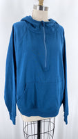 New Teal Hoodie Sweatshirt, XXL