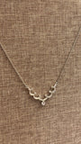 Brighton Silver Necklace, 16"-18"