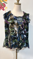 Alberto Makali Print Top, M